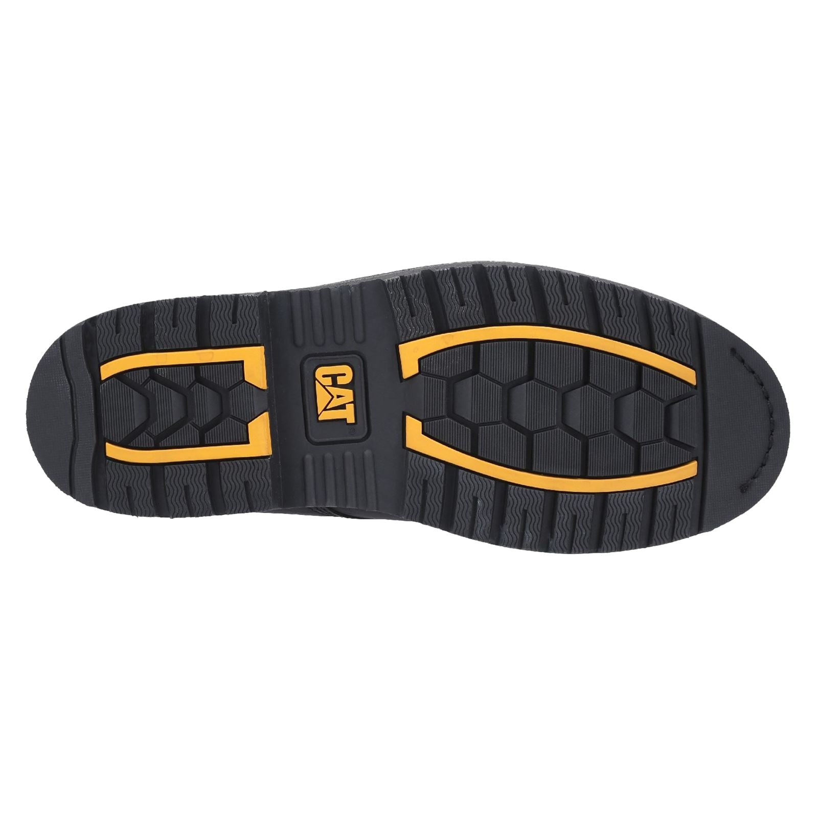 Caterpillar Powerplant Nubuck Schwarze Farbe Sicherheitsstiefel