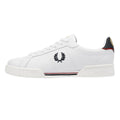 Fred Perry Split Cup Leder Herren Weiße Sneakers