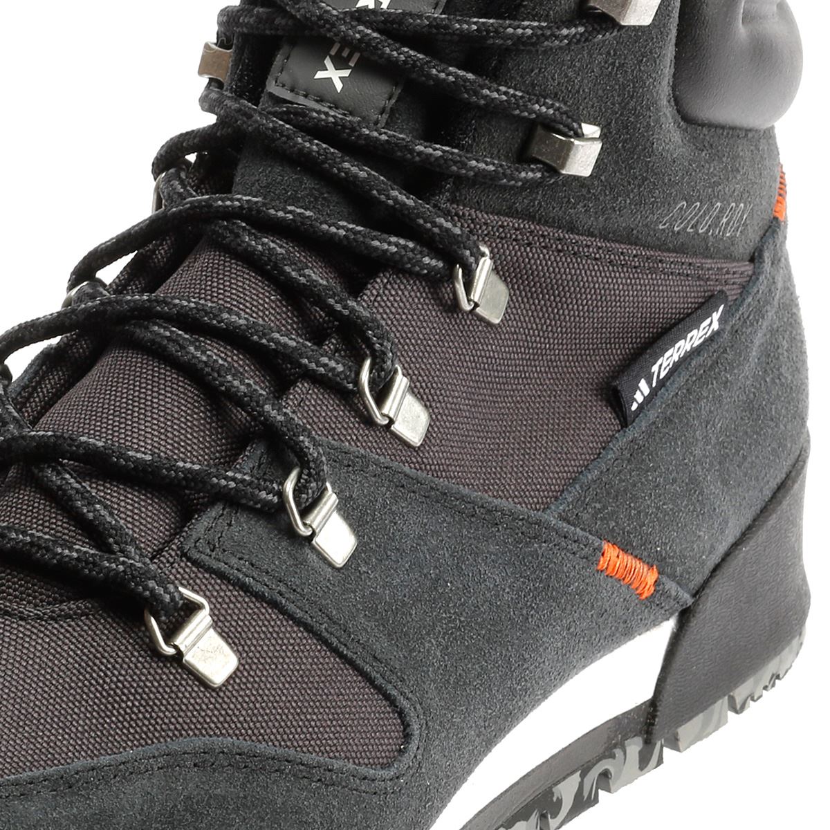 Adidas Terrex Snowpitch COLD.RDY Wildleder Herren Schwarze Stiefel