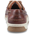 Sperry Billfish 3 Eye Leder Herren Braune Bootsschuhe
