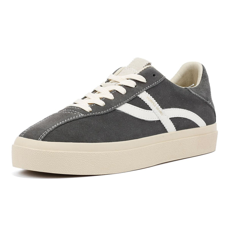 Pompeii Dart Herren Sneaker Aus Veloursleder In Grau