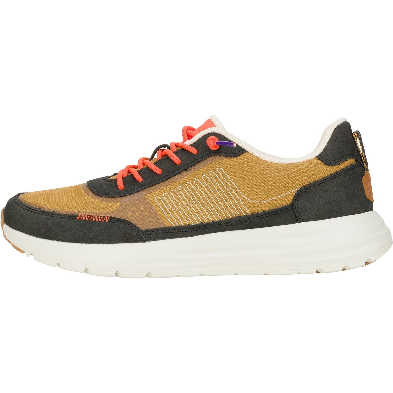 HEYDUDE Sirocco Alta Hype Nylon Herren Walnuss Sneaker