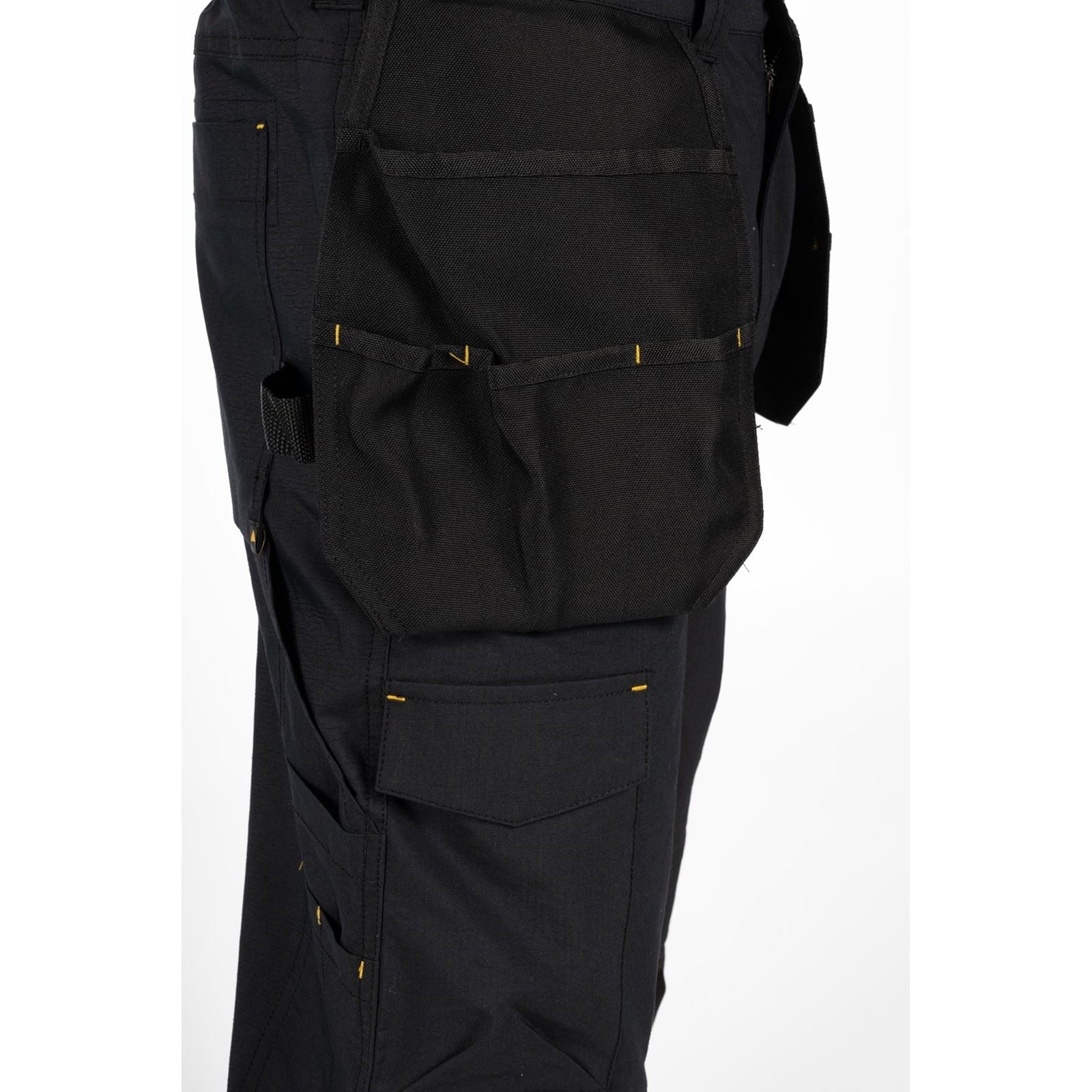 Caterpillar Nexus Holster Stretch Pocket Baumwoll Herren Schwarze Farbe Outdoor Hosen