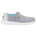 HEYDUDE Wendy Heathered Slub Tropical Damen-Graue Loafer