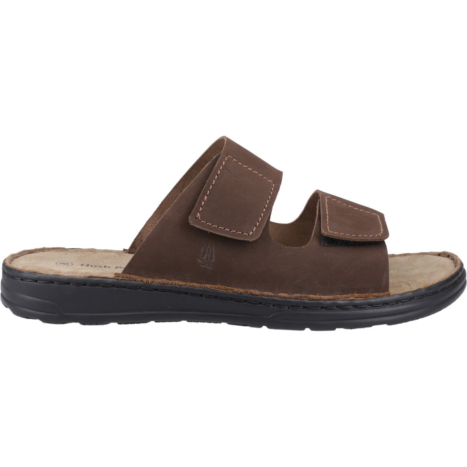 Hush Puppies Eugene Leder Herren Sandalen In Braun