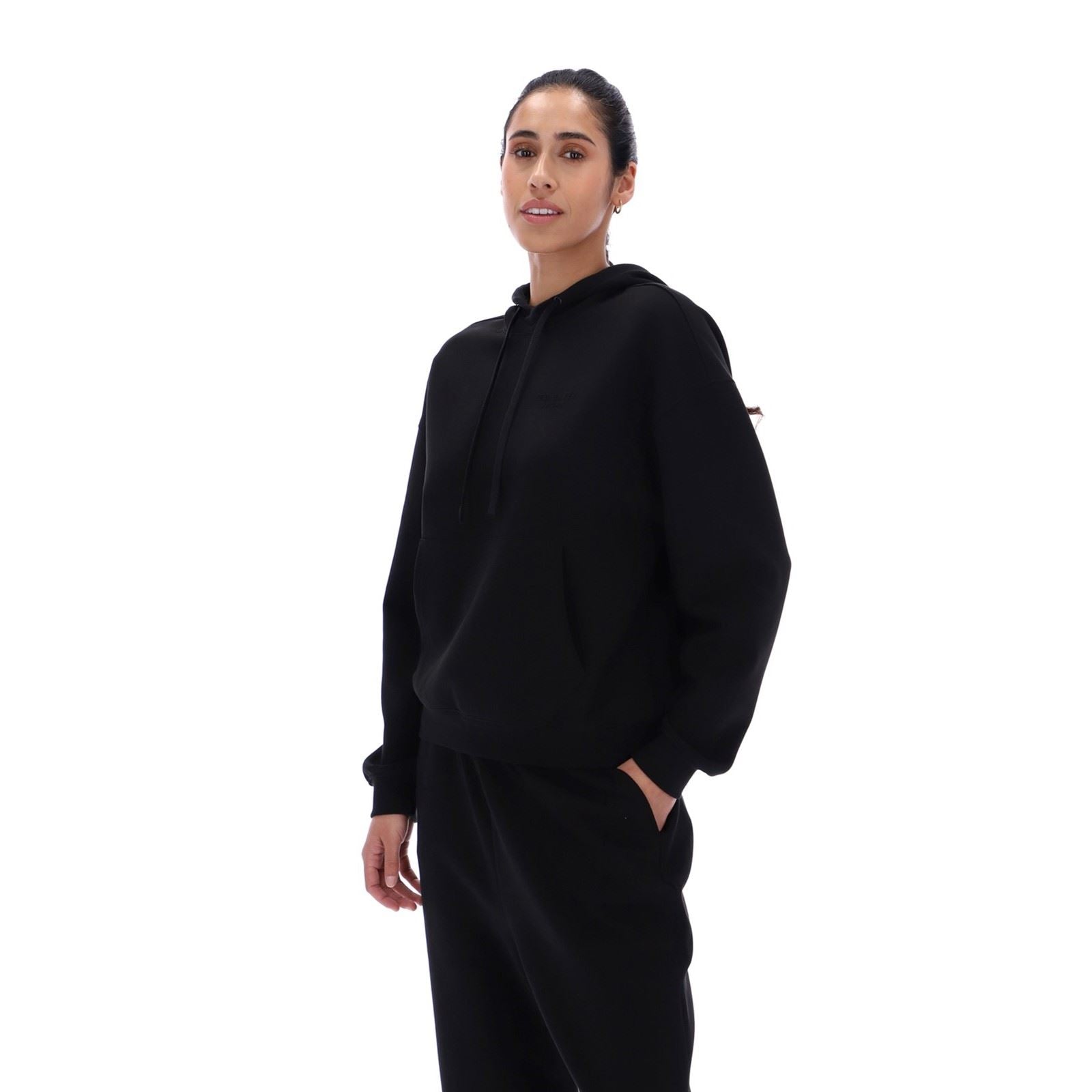 Ted Baker HEIDI TBWHSS2632 Polyester Damen Schwarz Kapuzen Sweatshirt