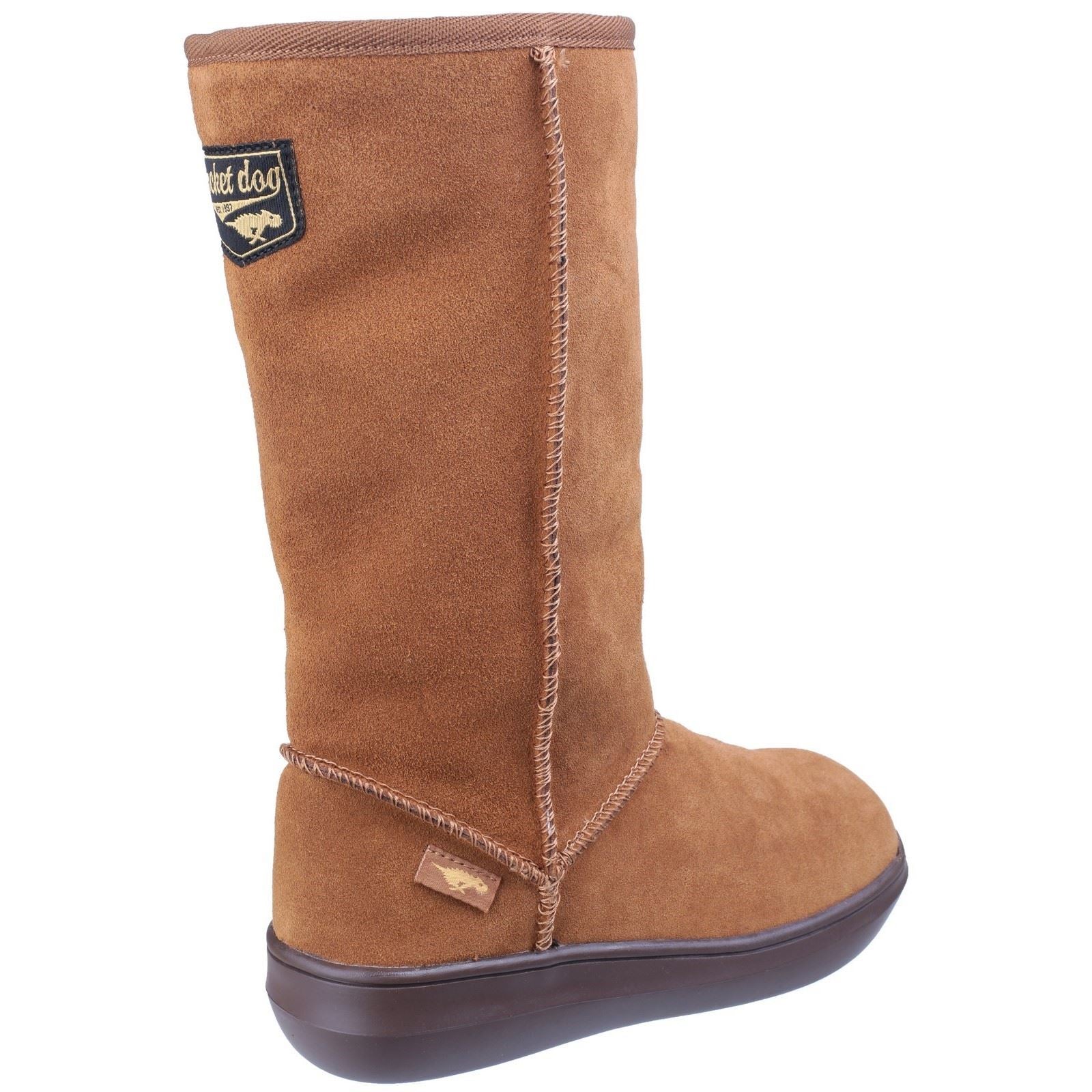 Rocket Dog Sugardaddy Wildleder Damen Stiefel In Kastanienbraun