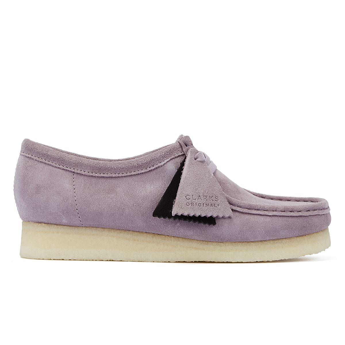 Clarks Wallabee Wildleder Damen Bequemschuhe In Mauve