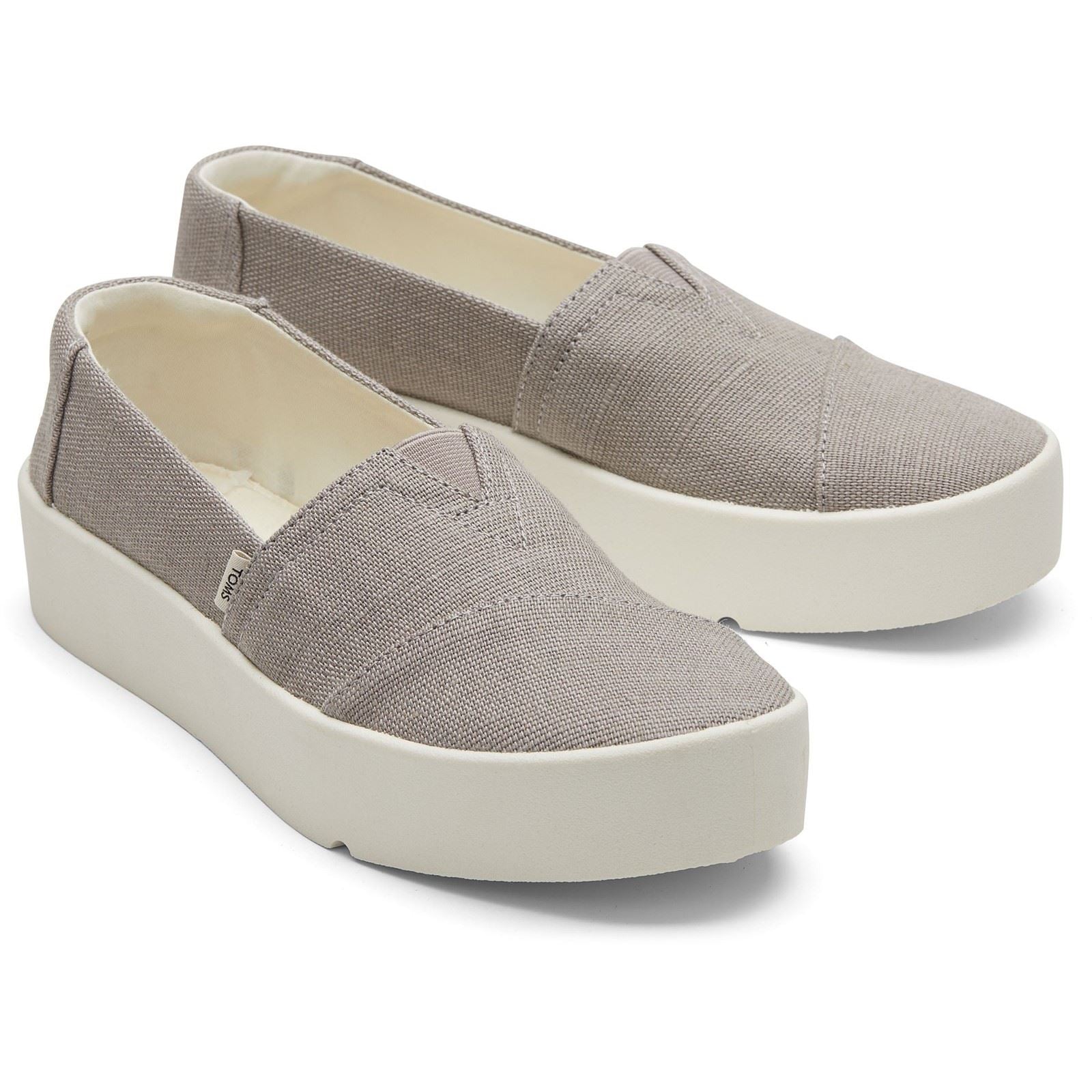 TOMS Verona Textile Damen Sneaker In Hellgrau