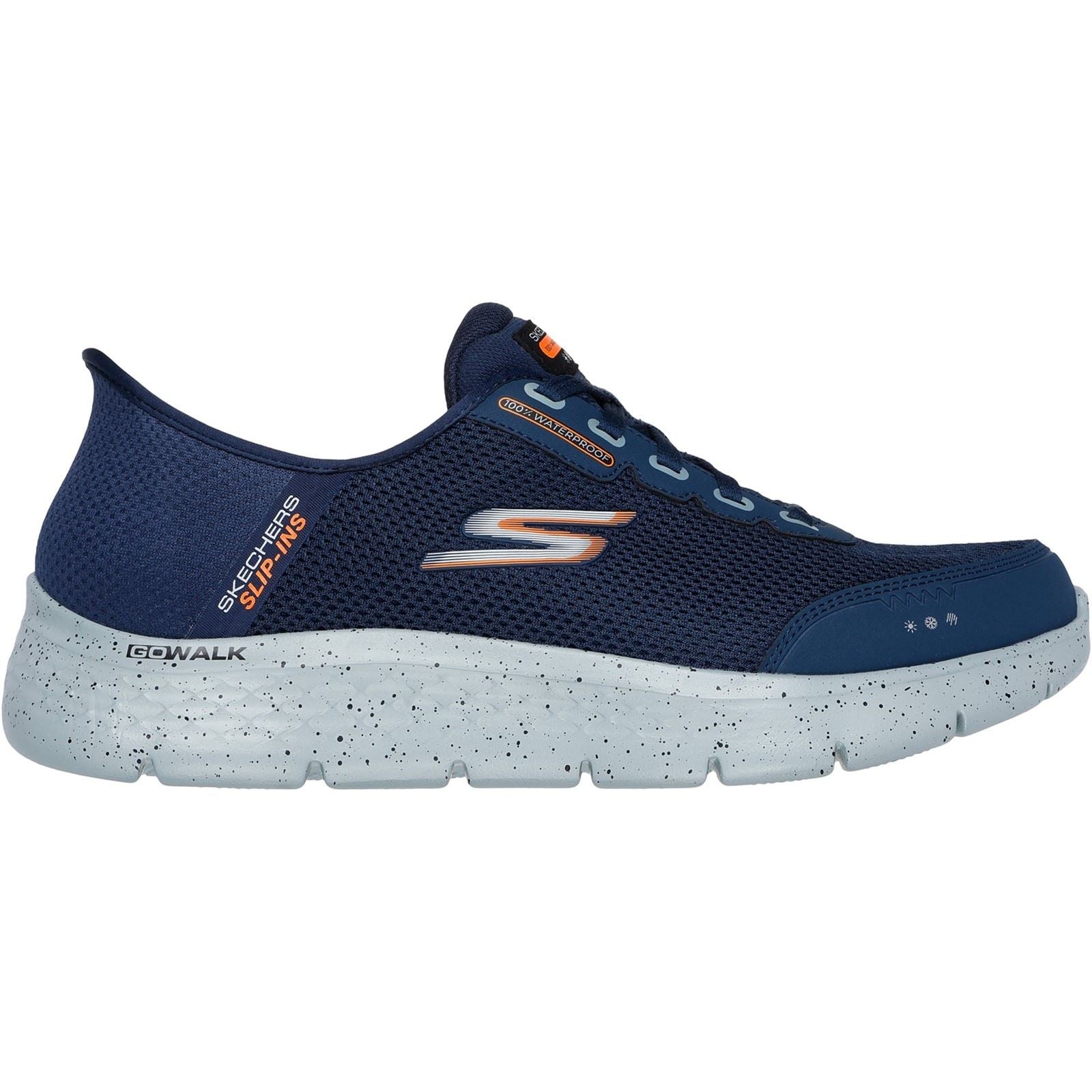 Skechers GO WALK Flex Textile Herren Navy Sneakers