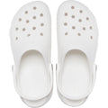 Crocs Classic Platform Damen Clogs Aus Thermoplastischem Material In Weiß
