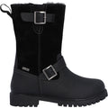 Hunter Ness Damenlederstiefel In Schwarz