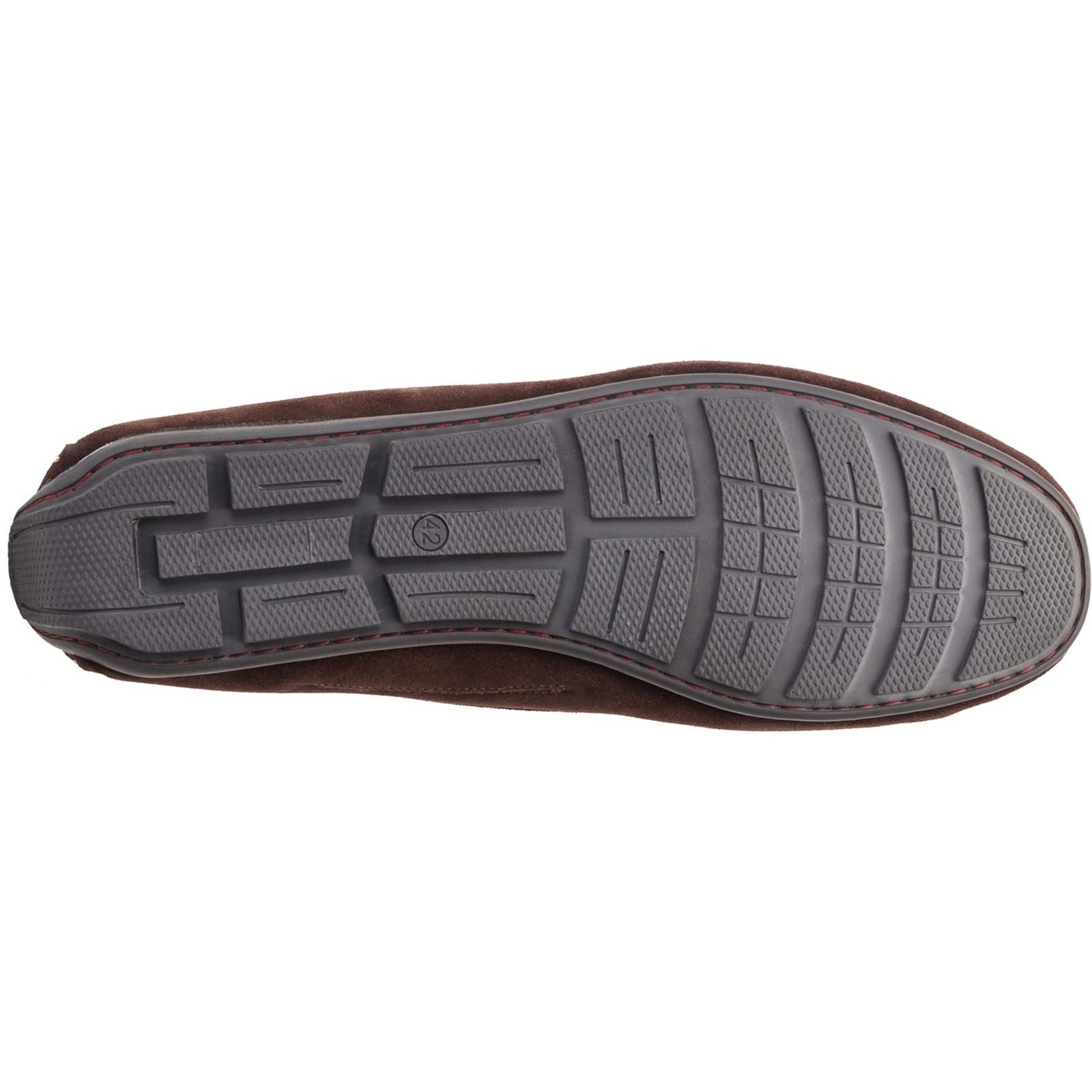 Base London Collins Leder Herren Dunkelbraune Mokassins