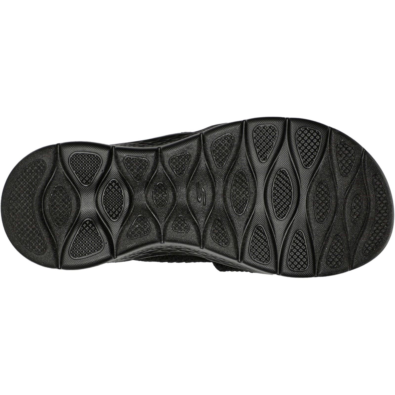 Skechers GO WALK Flex Elation Synthetik Damen Schwarz Sandalen