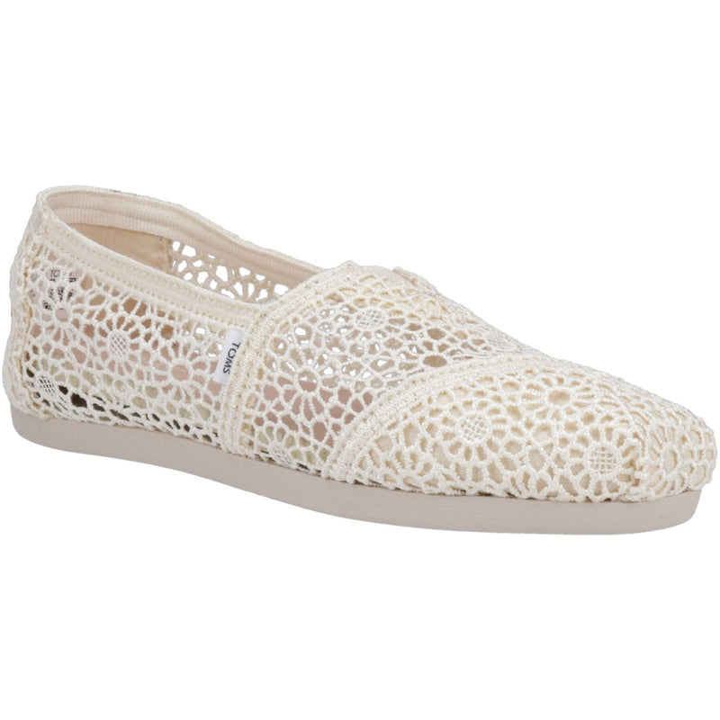 TOMS Alpargata Synthetik Damen Natur Espadrilles