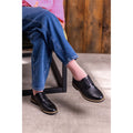 Hush Puppies Verity Leder Damen Schwarze Brogues Schuhe