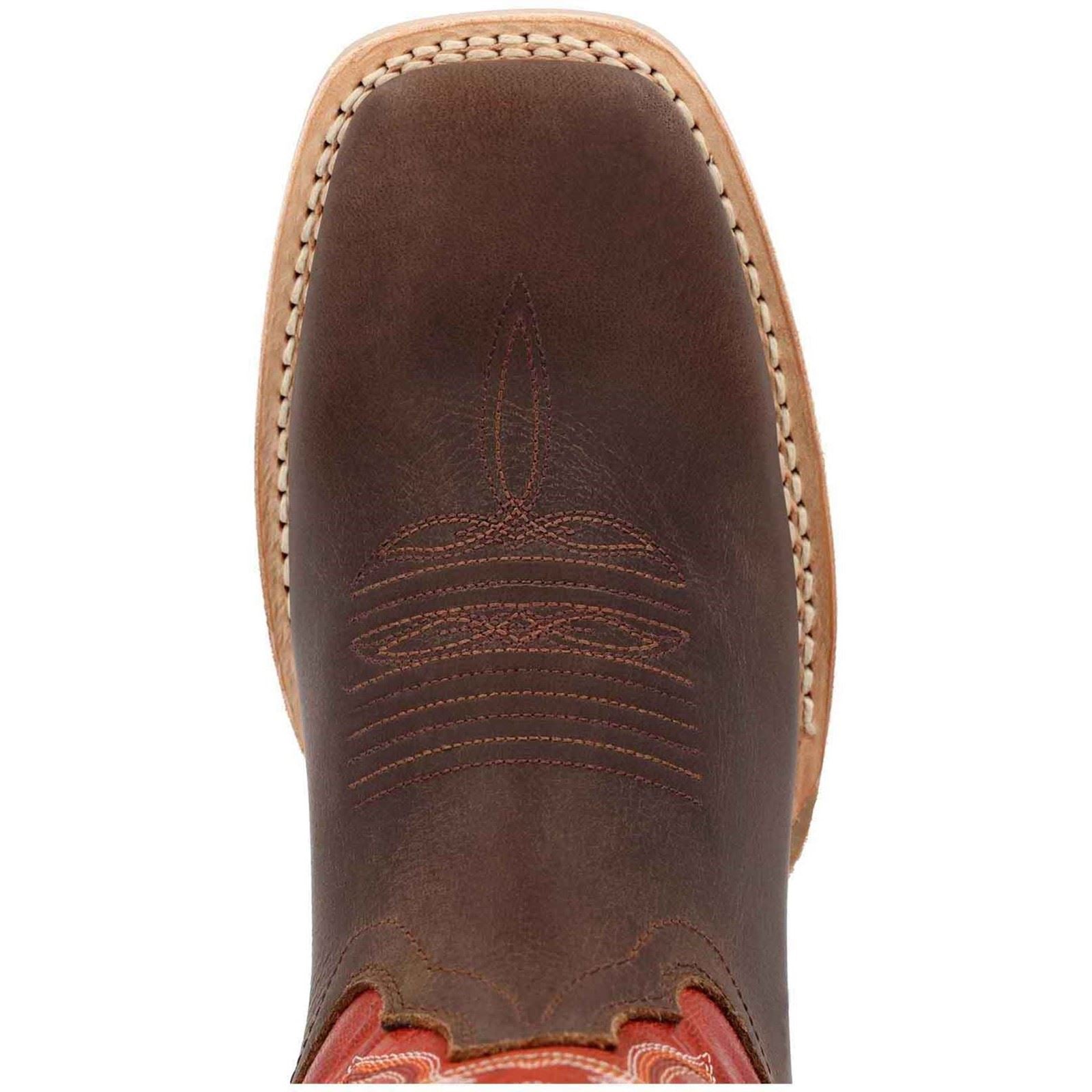 Durango Rebel Pro Herren Stiefel Aus Abgetragenem Braunem/Chili Pepper Leder