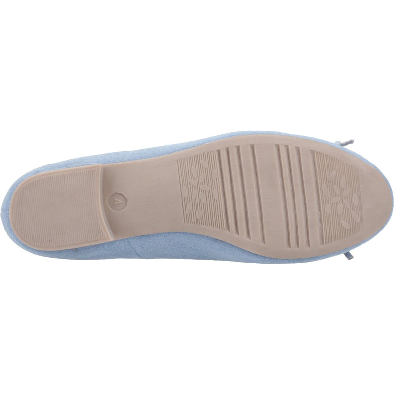 Hush Puppies Naomi Damen Denim Flats Aus Textil