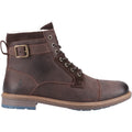 Hush Puppies Jordan Herren Leder Stiefeletten in Braun