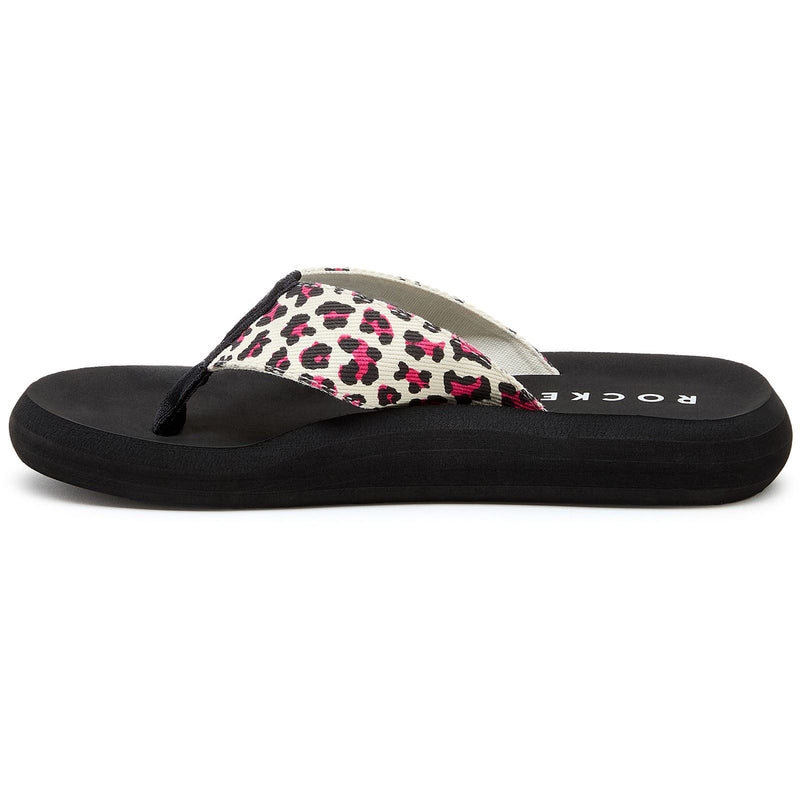 Rocket Dog Spotlight Monroe Damen Sandalen Aus Baumwolle In Leuchtendem Pink