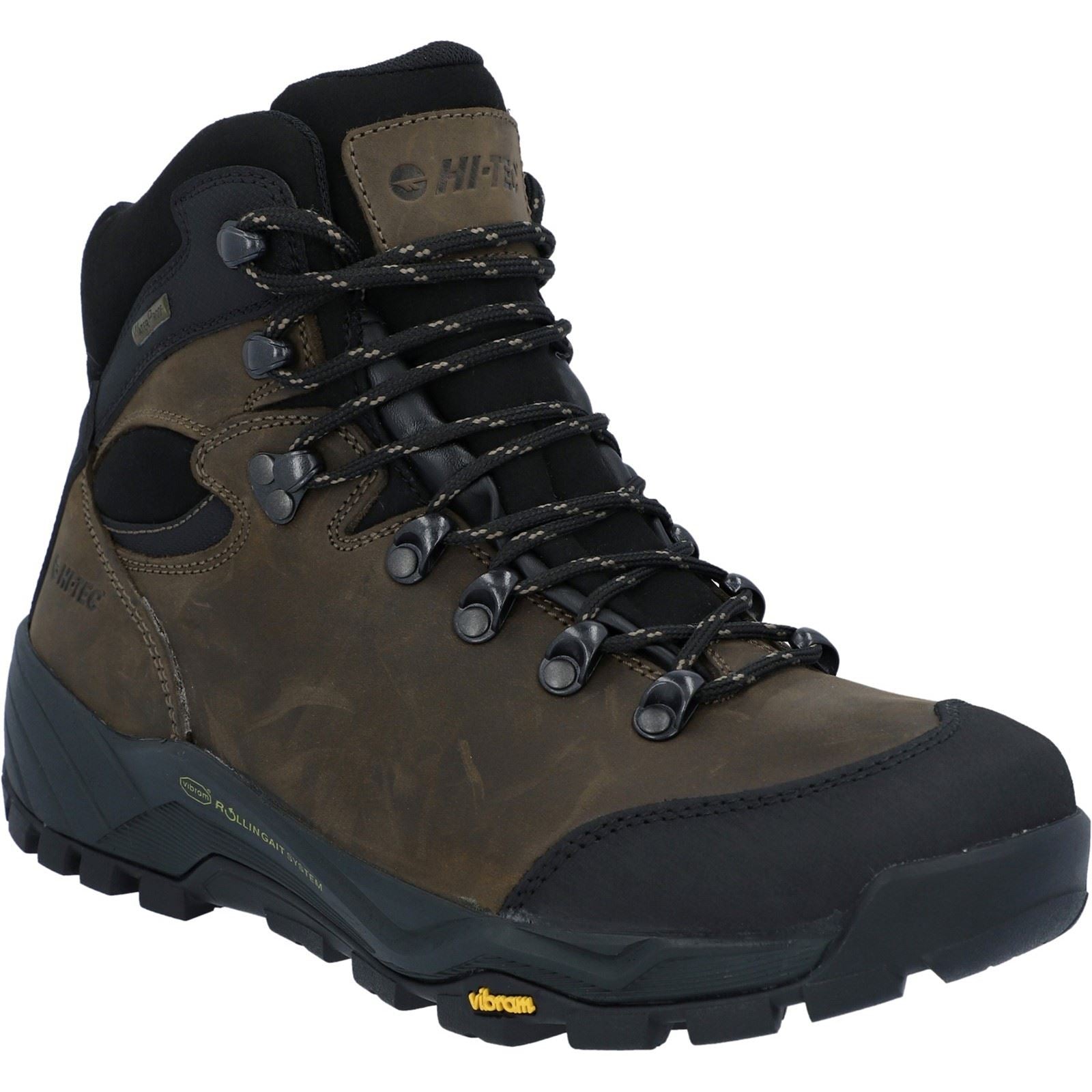 Hi-Tec Altitude Pro RGS Herren Wanderstiefel Aus Dunkler Schokoladenleder