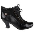 Hush Puppies Vivianna Damenlederstiefel In Schwarz