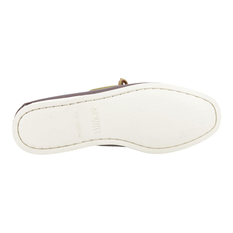 Sperry Authentic 2 Eye Herren Bootsschuhe Aus Braunem Leder