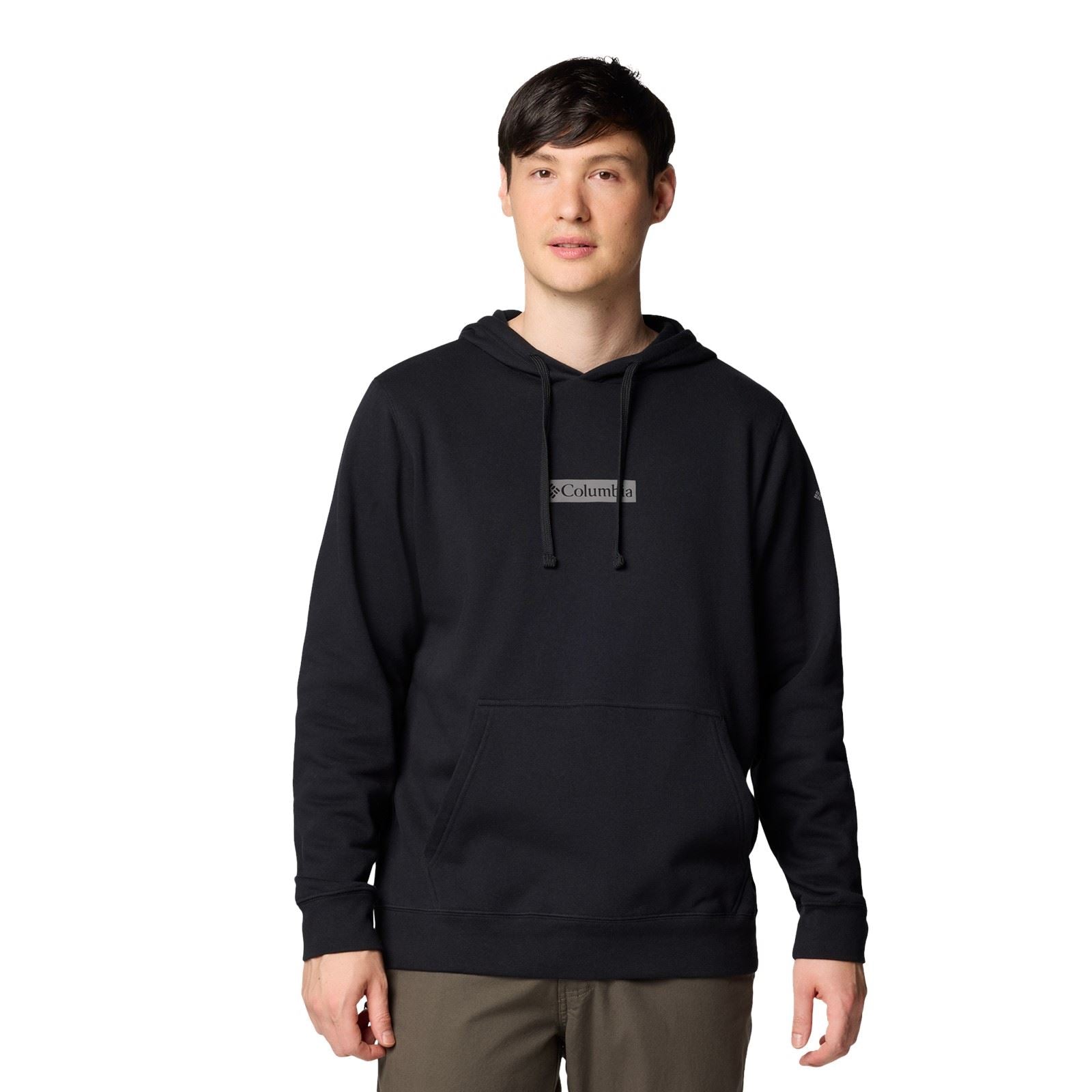 Columbia Columbia Trek Trek Baumwolle Herren Schwarzes Kapuzensweatshirt
