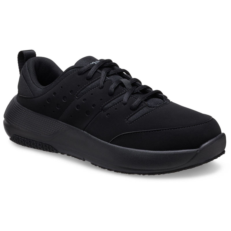 Crocs On the Clock Herren Sneaker In Triple Black Aus Polyurethan