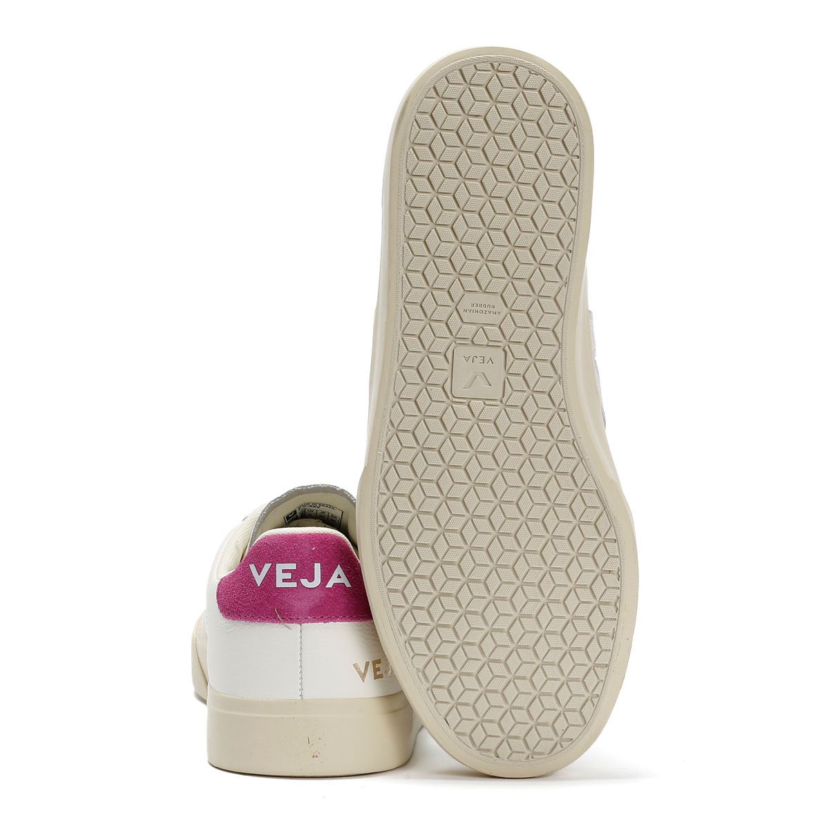 Veja Campo Leder Damen Weiße Sneakers