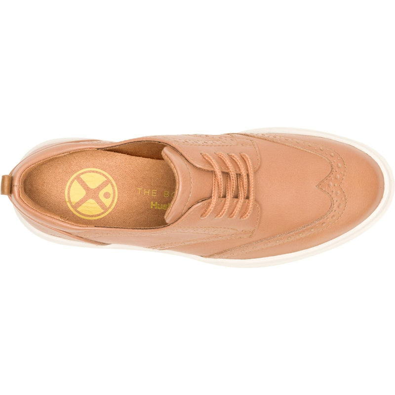 Hush Puppies Joy Damen Brogues Aus Leder In Tan