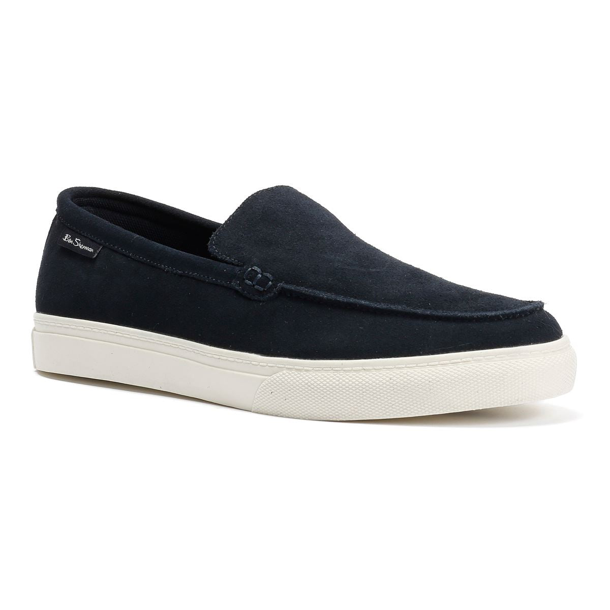 Ben Sherman Almer Wildleder Herren Blaue Loafer