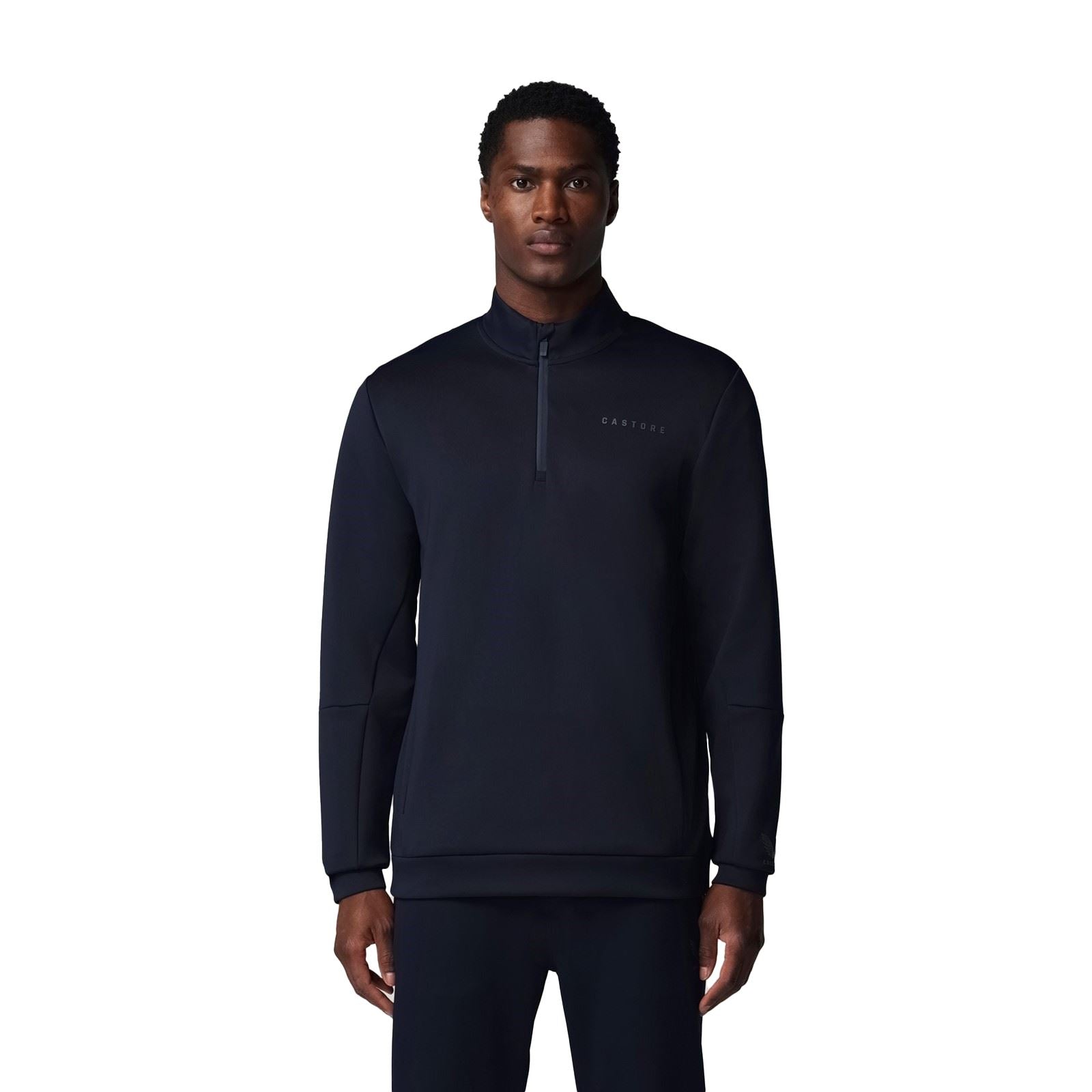 Castore Flex 1/4 Zip Herren Blaues Sweatshirt