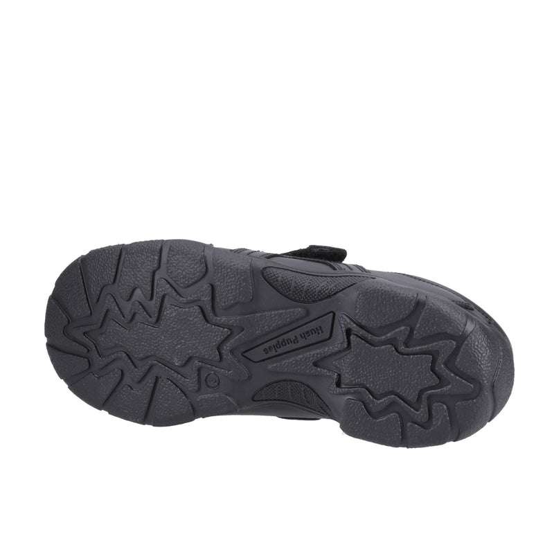 Hush Puppies Arlo Senior Lederschuhe Für Jungen In Schwarz