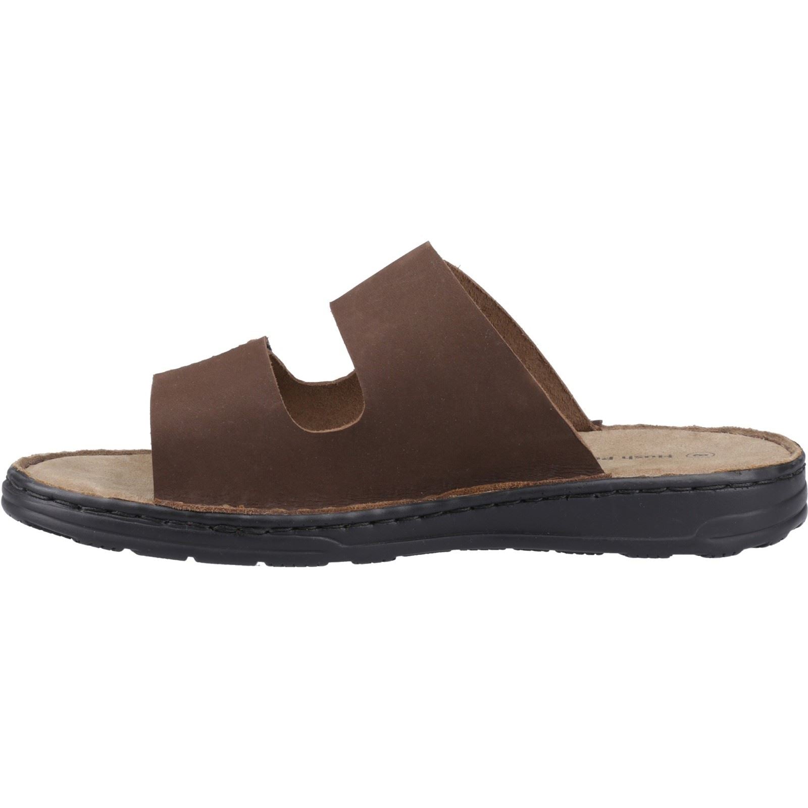 Hush Puppies Eugene Leder Herren Sandalen In Braun