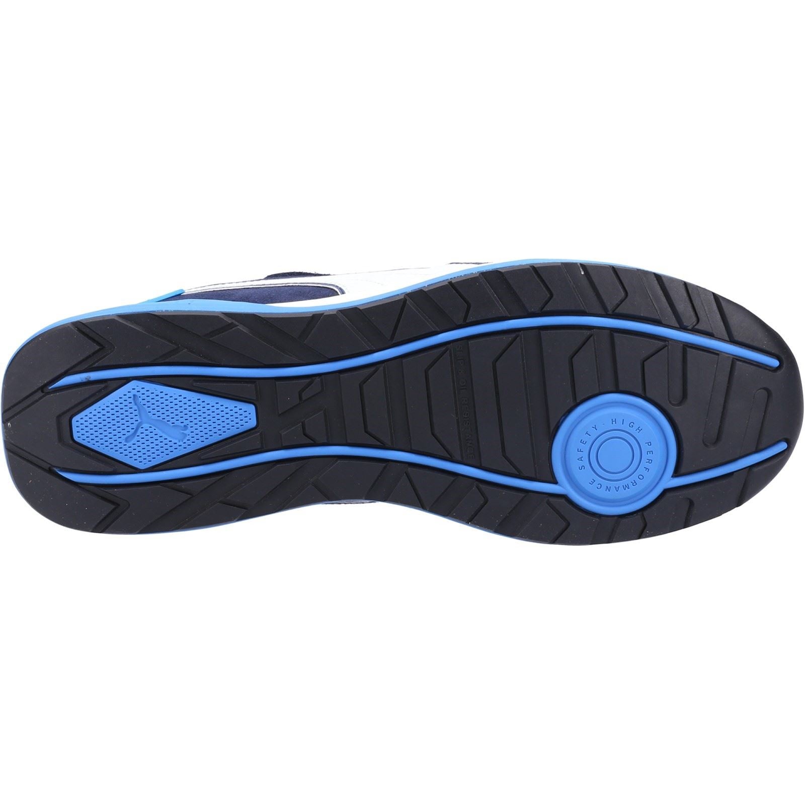 Puma Safety Airtwist Low S3 Wildleder Blau Sicherheitssneaker