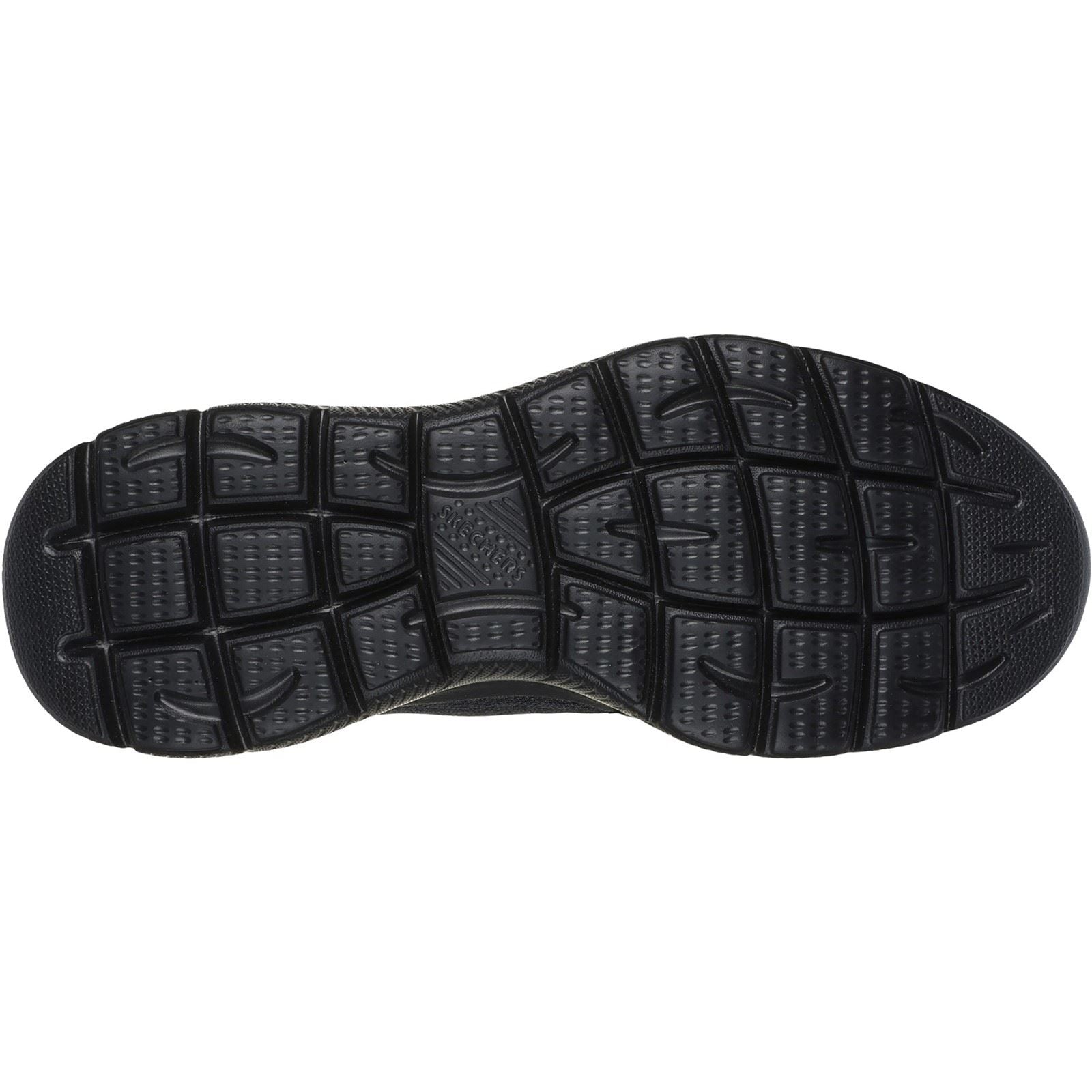 Skechers Summits Key Pace Textile Herren-Sneaker In Schwarz