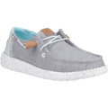 HEYDUDE Wendy Heathered Slub Tropical Damen-Graue Loafer