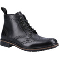 Hush Puppies Joshua Schwarze Farbe Herrenlederstiefel