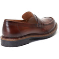 Base London Ivey Herrenschuhe Aus Gebranntem Braunem Leder