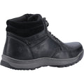 Hush Puppies Grover Wildleder Herren Schwarz Stiefel