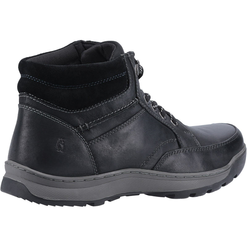 Hush Puppies Grover Wildleder Herren Schwarz Stiefel