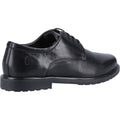 Hush Puppies Verity Slip On Leder Damen Schwarze Brogues Schuhe