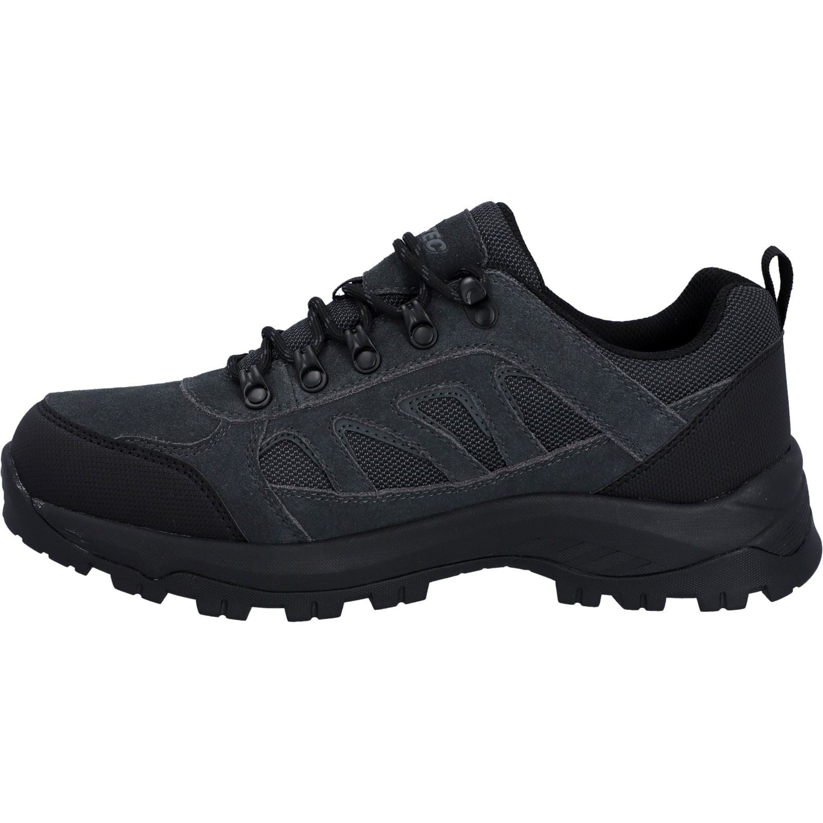 Hi-Tec Bandera Expedition Low Herren Wanderstiefel Aus Leder In Anthrazit/Schwarz