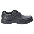Hush Puppies Randall II Schwarze Farbe Herren-Schnürschuhe Aus Leder
