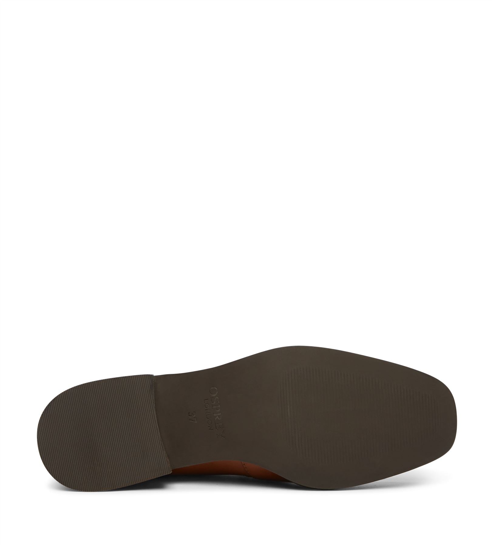 Osprey London The Islington Leder Damen Braune Slipper
