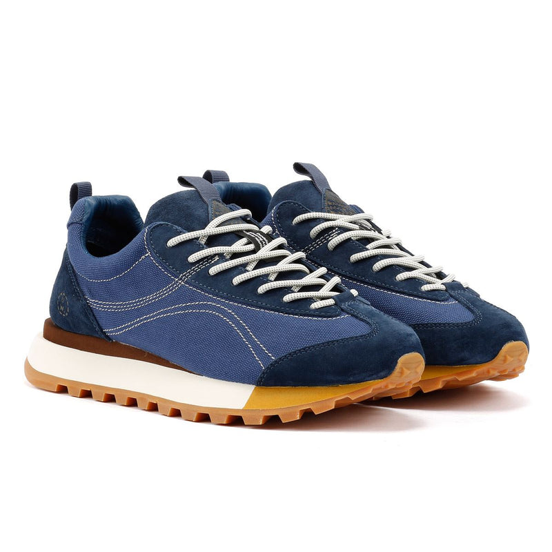 Flower Mountain New Asuka Universal Works Blau Sneakers