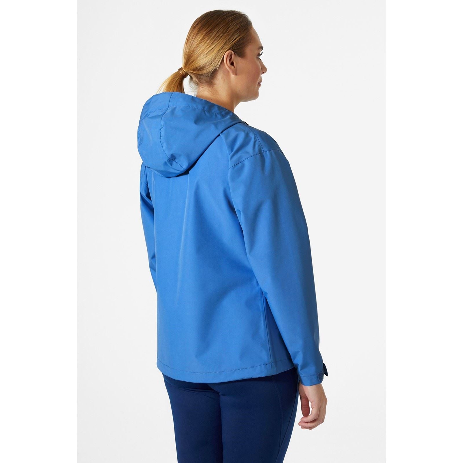 Helly Hansen Sport Seven J Damen Blaue Regenjacke