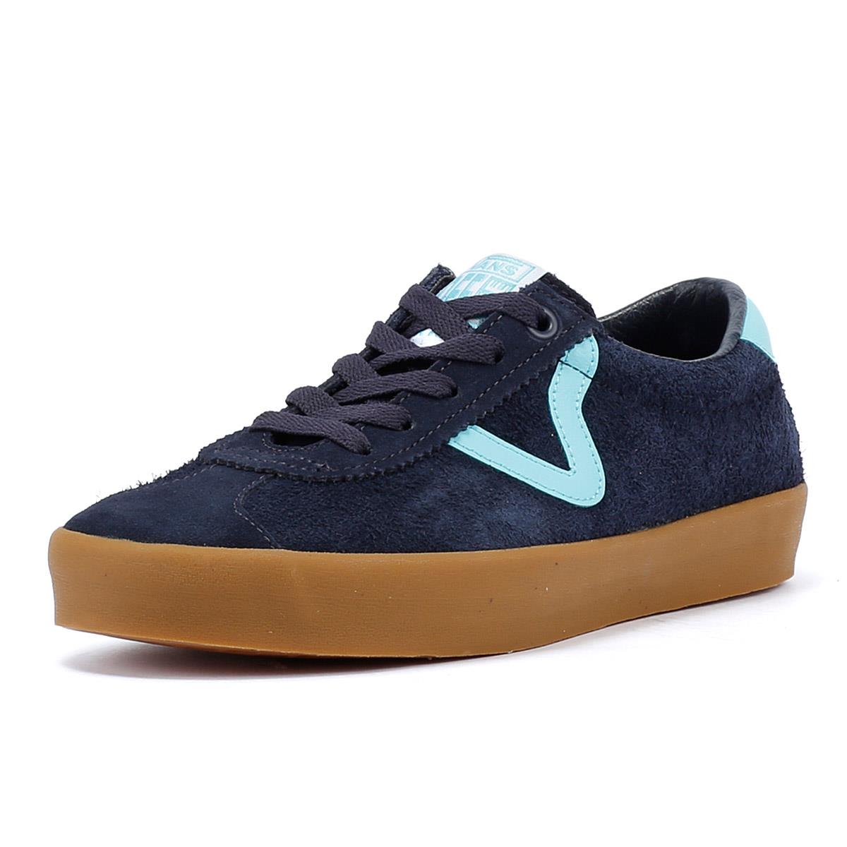 Vans Sport Low Damen Blau/Gummi Wildleder Turnschuhe