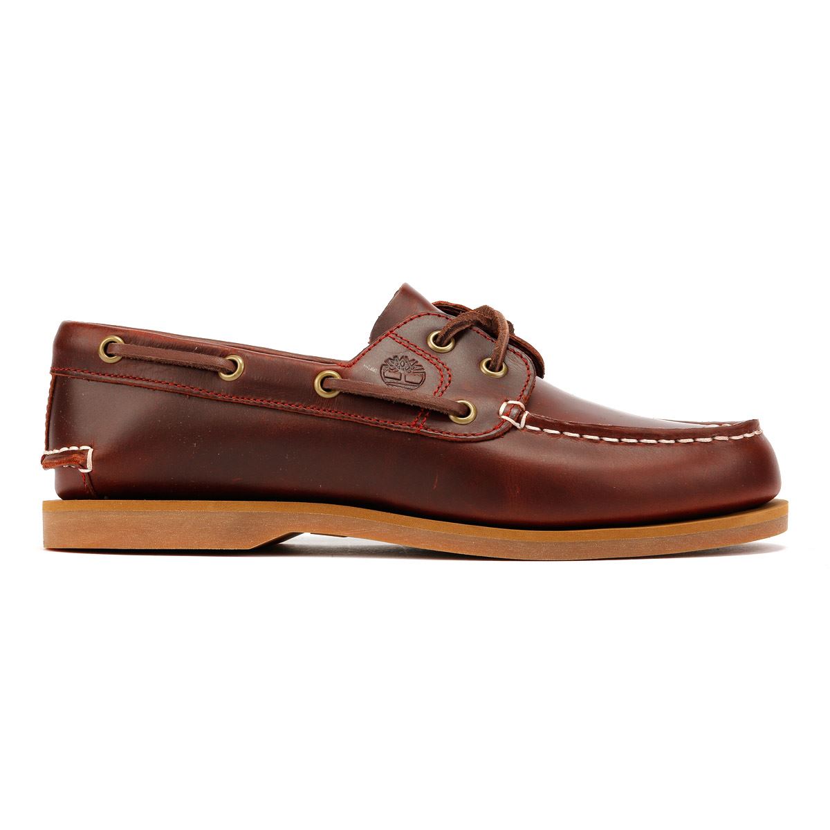 Timberland Classic 2 Eye Damen Lederschuhe In Rot